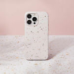Uniq Coehl Terrazzo dėklas iPhone 14 Pro Max - smėlio