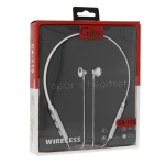 GJBY ausinės - SPORTS BLUETOOTH CA-113 baltos spalvos