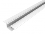 LED juostos profilis LINEA-IN20 TRIMLESS EF, baltas, 2m