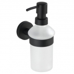 Wenko Muilo dozatorius Bosio muilo dozatorius 200 ml nerūdijantis plienas matinis juoda-balta