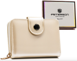 Odinė piniginė RFID PETERSON PTN 014-LAK