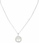 Kaklo papuo&scaron;alas moterims H8, sidabrinis