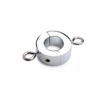 XR Brands Master Series Metal Ball Stretcher 220g Adjustable Ring