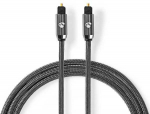 Kabelis Nedis CATB25000GY20 kabelis audio 2 m TOSLINK Pilka
