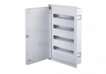 Kanlux 29322 Metalinis modulinis skirstomasis skydas 4x18, įleidžiamas IP30 N+PE I klasė, baltos durys KP-DB-I-MF-418 balta 29322