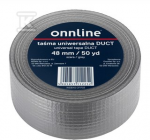Onnline INTERNETINĖ JUOSTOS 48MM/50YD PILKAS VADAS