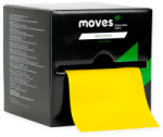 Neply&scaron;tanti elastinė juosta MOVES band 45,5 m (Spalva: Geltona)