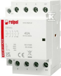 Relpol STYCZ.INST.3NO+1NC,40A,AC RXC40-31-A230