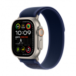 Apple Watch Ultra 2 GPS + Cellular 49mm Natural Titanium Case with Blue Trail Loop - M/L MX4L3EL/A