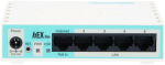 MikroTik hEX lite | Mar&scaron;rutizatorius | RB750r2, 5x RJ45 100Mb/s
