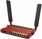 MikroTik L009 | Mar&scaron;rutizatorius Wi-Fi | L009UiGS-2HaxD-IN, 2,4 GHz, AX600 Wi-Fi6, 8 x RJ45 1000 Mb/s, 1 x 2,5 Gb/s SFP