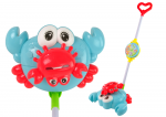 Lean Toys Stumdukas vaikams su muzika ir &scaron;viesomis, Luminous Crab