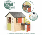 Lauko žaidimų namelis su virtuvėle Smoby Life Nature (7600810739)