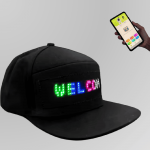 Programuojama LED kepurė