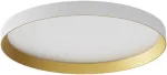 Lubinis &scaron;viestuvas 40W LED pavir&scaron;inis &scaron;viestuvas DAMA, baltas/aukso sp., 3000/4000/5000K, 35cm, 01-3746