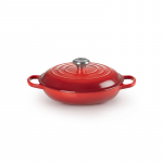 Le Creuset Ketaus seklus puodas 30cm | 3,5L raudonas