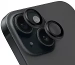 OBAL:ME le&scaron;io apsauga skirta Apple iPhone 15/15 Plus juodos spalvos