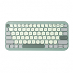 Asus Marshmallow KW100 | Klaviatūra | Wireless | US International | Žalias Tea Latte | Bluetooth