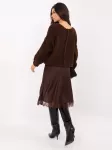 Italy Moda Sweter-IT-SW-72806.75-ciemny ruda