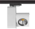18W LED akcentinis vienfazis &scaron;viestuvas RENDER, baltos/juodos sp., 4000K