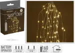 Mondex Kalėdinės lemputės - LED girlianda 160 LED 190 cm