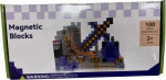 Minecraft magnetinis blokelių rinkinys - 100 vnt