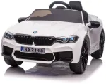 Vaiki&scaron;kas elektromobilis MUKUTISRIDES BMW M5 DRIFT (baltas, vienvietis)