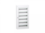 Schneider LVSXR624 PrismaSeT XS 6x24 skirstomasis skydas PSXS-6-24-NT-P pavir&scaron;inės permatomos durys IP40 IK09 LVSXR624