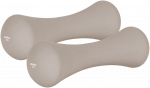 Hantelki żeliwne neoprenowe 2x4kg, REBEL ACTIVE