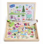 Peppa Pig &ndash; medinė magnetinė lenta (32255)