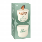 Bolsius &bdquo;Candles Clean Light&ldquo; papildymo žvakės, 2 vnt., 0 % kvapo