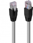 Tinklo Kabelis - LINDY Cat.6A U/FTP LSZH Tvirto Pagrindo Tinklo Kabelis, RJ45, M/M, 500MHz, 90 m, Pilkas