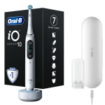 Braun iOM10.1A3.1AD Oral-B iO10 Elektrinis Dantų &Scaron;epetėlis Stardust Baltas