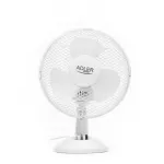 Ventiliatorius Adler | AD 7302 | Desk Fan | Baltas | Diameter 23 cm | Greičių skaičius 2 | Oscillation | 22 W