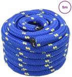 Laivo virvė 5 m 3 Mėlyna PP