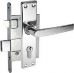 Kurzemes Įleidžiama spyna ZV4-1(2) 407Z-35801/C cinkuota, be mechanizmo, 55 mm