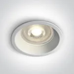 Įleidžiamas &scaron;viestuvas, GU10, baltas, 10105D1/W