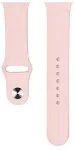 Devia Deluxe Sport i&scaron;maniojo laikrodžio dirželis Apple Watch (42/44 mm) | Silikonas | smėlio spalvos