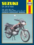 KNYGA Churchill Jeremy Suzuki GT, ZR & TS50 (77 - 90) Haynes Repair Manual