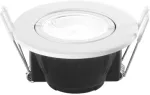 6W LED lauko įleidžiamas &scaron;viestuvas GLOW, juodas, CCT, dimeriuojamas, IP65