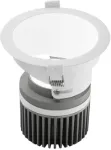 19W LED įleidžiamas &scaron;viestuvas ELITE, baltas, CCT