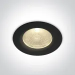 20W LED įleidžiamas &scaron;viestuvas, juodas, 3000/4000/5000K, 10120CA/B/V