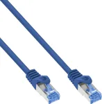 InLine 50 vnt. pak. B-Pack &reg; Cat.6A S/FTP LSZH ry&scaron;io kabelis, CCA, mėlynas, 2m