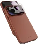 Epico Leather Pro Mag+ dėklas iPhone 17 Pro Max/18 Pro Max, suderinamas su Qi2 ir MagSafe &ndash; ruda (Apsauga