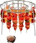 GRILL STOVAS METALINIAI SKISHER PRIEDAI 25Vnt. APVALI GRILĖS GRINDINĖ