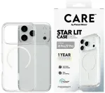 Panzer Glass CARE by PanzerGlass Star Lit telefono dėklas su MagSafe palaikymu, skirtas iPhone 18 Pro | iPhone 17 Pro, permatomas
