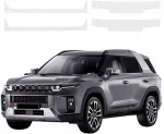 GrizzGlass Bespalvė techninė danga HeavyDuty Clear slenksčiams, skirtiems SsangYong Torres (2024-2026) [4w1] (GRZ21158)