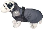 Peppy Buddies Peppy Buddy - Dog Jacket w. harness+zipper charcoal pilkas, XXL 55 cm