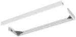 LED panelės pavir&scaron;inio montavimo rėmelis PL, baltas, 120 x 30cm
