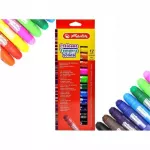 FARBY W SZTYFCIE 12 KOLOR&Oacute;W HERLITZ CREIOANE TEMPERA SOLIDA